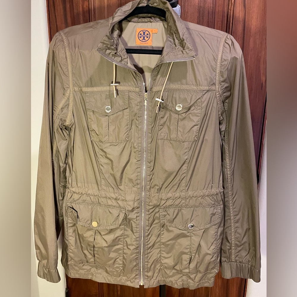 Tory Burch Utility Jacket Windbreaker